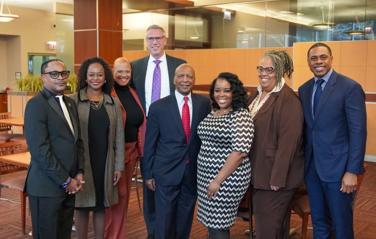 awardees at Black History Month event in Chicago