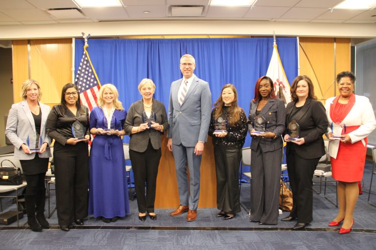 Awardees at Illinois State Treasurer's Women's History Month event