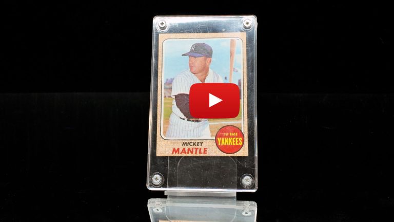 Baseball Card for Illinois State Fair Auction