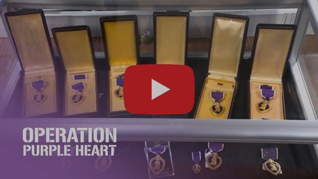 video: Illinois Treasurer Michael Frerichs presents a Purple Heart to a veteran's family